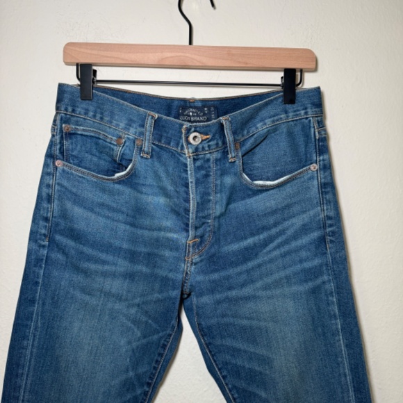 Lucky Brand Jeans Men's Size 28 x 32 Blue 1 Authentic Skinny Denim Casual - Picture 4 of 7